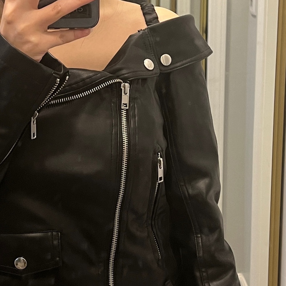 Leather top
